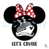 Cruise with Minnie Mouse Fun SVG Clipart Adventure
