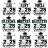Custom Photo Proud Graduate Family 2025 Bundle PNG