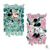 Disney Mickey Minnie Registered Nurse Retro PNG