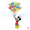 Disney Mickey Mouse Balloon LGBT Pride SVG