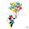 Disney Minnie Mouse Balloon LGBT Pride SVG