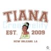 Disney Princess Tiana Est 2009 PNG