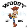 Disney Toy Story Woody Est 1995 PNG