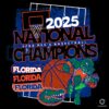 Florida 2025 Champions Basketball Mascot Logo PNG