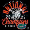 Florida Basketball 2025 Champs SVG Vintage Style Design
