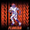 Florida Football SVG PNG DJ Lagway Name Design