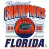 Florida Gators NCAA Champs 2025 Grid PNG Design
