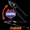 Gator Chomp Victory Florida Champions SVG Design