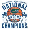 Gators Basketball SVG 2025 National Champions Design