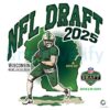 Green Bay Draft 2025 Football Player Map PNG Wisconsin Pride