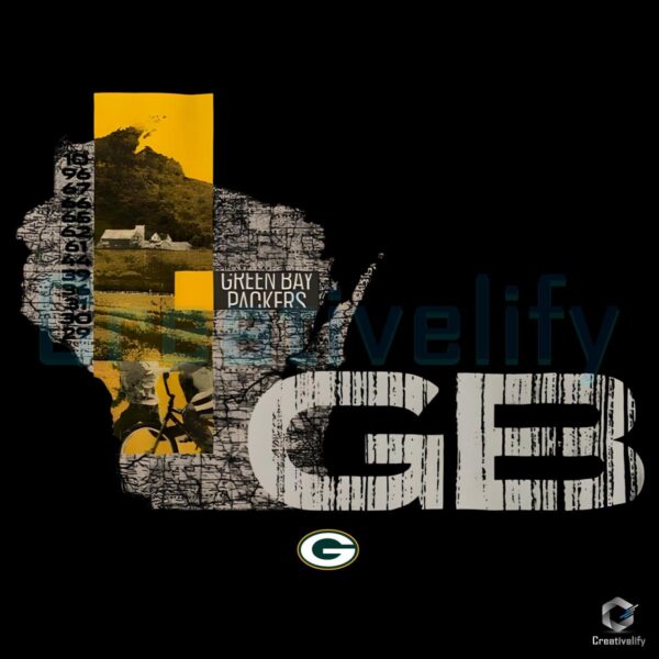 Green Bay Packers 2025 NFL Draft Cluster PNG Design