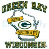 Green Bay Wisconsin Football 2025 NFL Draft SVG File