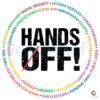 Hands Off Protest AntiTrump SVG for Political Activism