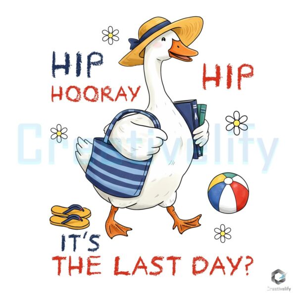 Hilarious Teacher Goose PNG for Last Day of School Fun