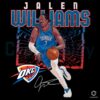 Jalen Williams Shattered PNG Oklahoma City Thunder Star