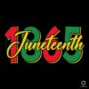 Juneteenth 1865 Black Freedom Day PNG Sublimation Design