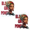 Juneteenth Black Girl Power African American PNG Design