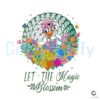 Let the Magic Blossom at Epcot Daisy PNG Design
