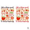 Life Is berry Sweet So Choose Happiness Coquette PNG