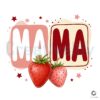 Mama Strawberry Mom PNG