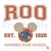 Mickey Roo Hundred Acre Woods Svg