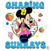 Minnie Mouse Chasing Sunrays Disney SVG Design