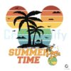 Pluto the Diver Dog Summer Fun Disney SVG