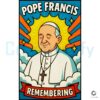 Pope Francis Tribute 19632025 Cartoon PNG Artwork