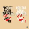 Protect Social Security Vintage Style SVG Design