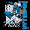 Retro 90s Tetairoa McMillan Carolina Panthers PNG Design
