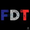 Retro AntiTrump FDT SVG Design