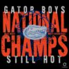 Retro Gator Boys Still Hot National Champs SVG