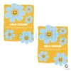 Retro Hello Summer Flower Summer Vibes PNG