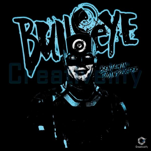 Retro Marvel Bullseye Daredevil PNG Benjamin Pointdexter Style