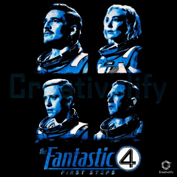 Retro Marvel Magic The Fantastic Four First Steps PNG