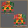 Retro Power Freedom Juneteenth Breaking Chains PNG