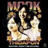Retro White Lotus Mook Thidapon PNG Design