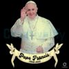 RIP Pope Francis 19362025 Vintage Canvas Art PNG