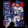 Shohei Ohtani Dodgers Anime Art PNG Download