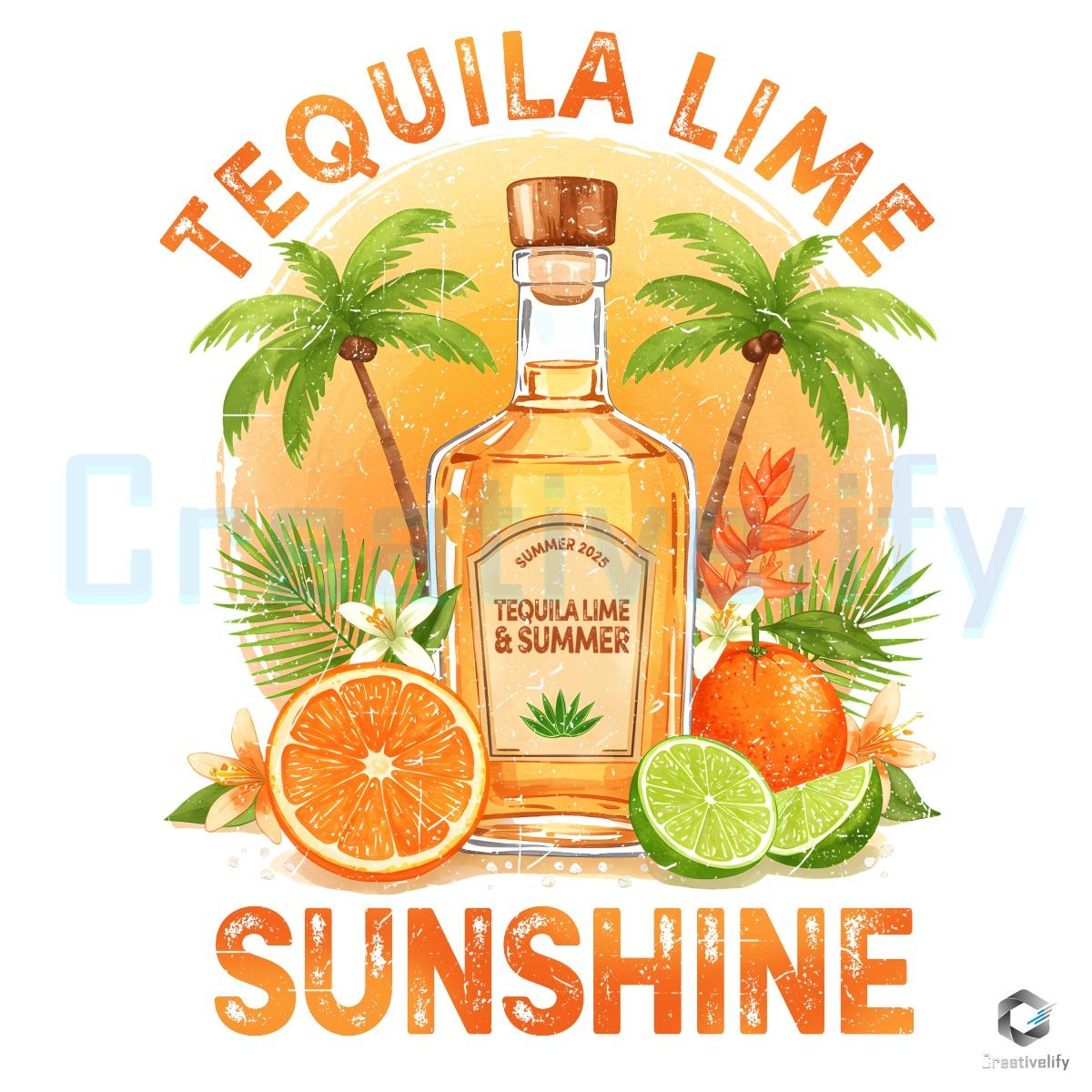 Sippin Tequila Lime Sunshine Summer 2025 PNG Sippin Tequila Lime Sunshine Summer 2025 PNG