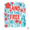 Statue of Liberty Flower PNG Land of the Free Design
