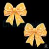 Sunny Lemon Bow PNG for Summer Vibes