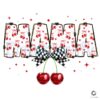 Sweet Cherry Bow Coquette Mama PNG Design