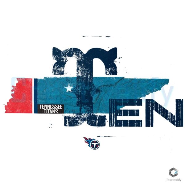 Titans 2025 NFL Draft Cluster PNG Bold Graphics for Fans
