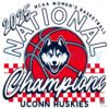 UConn Huskies 2025 Champions Basketball Logo SVG