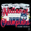 UConn Huskies 2025 Champs Stadium PNG Celebrate the Victory