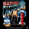 UConn Huskies 2025 NCAA Champs Basketball PNG Design