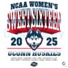 UConn Huskies NCAA Sweet Sixteen 2025 PNG Download