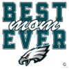 Vintage Best Mom Ever Philadelphia Eagles Football SVG