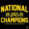 Western Michigan Broncos 2025 Champs Hockey SVG Design